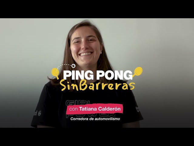 Ping pong con Tatiana Calderón, corredora de automovilismo | Pro Mujer | #MujeresSinBarreras