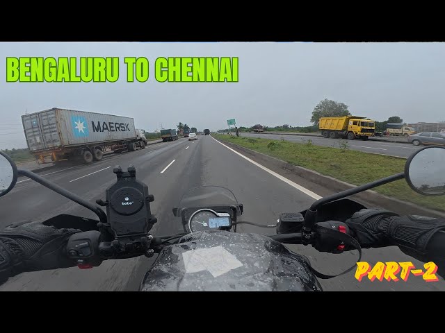 Bengaluru To Chennai Solo Ride Part 2 |Triumph Scrambler 400x | DJI action 5pro | DJI Mic Mini .