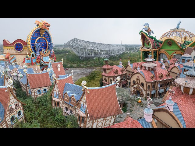 Uncovering the Largest "Disney" Ruins in China, $100 Billion Theme Park Failure