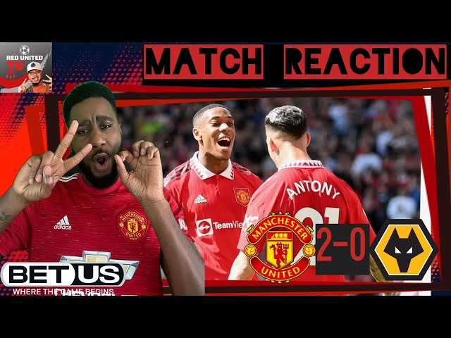 GARNACHO BACK WITH A BANG!  Man United 2-0 Wolves FAN REACTION Premier League - Ivorian Spice Reacts