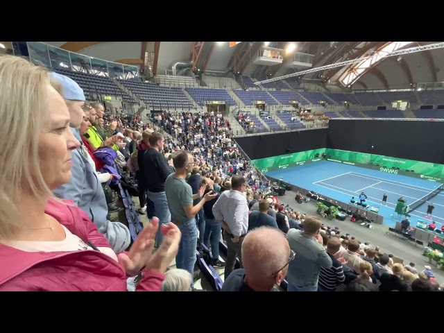 Davis cup tennis med Casper Ruud