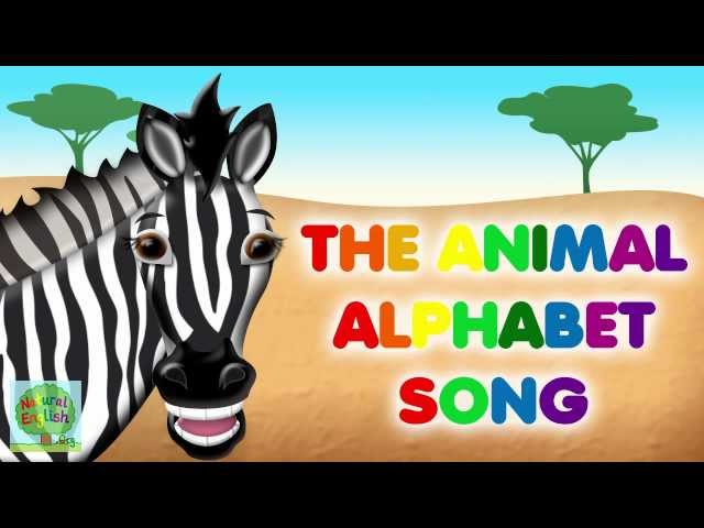 The Animal Alphabet ABC Song ~ Fun Learning by Natural English