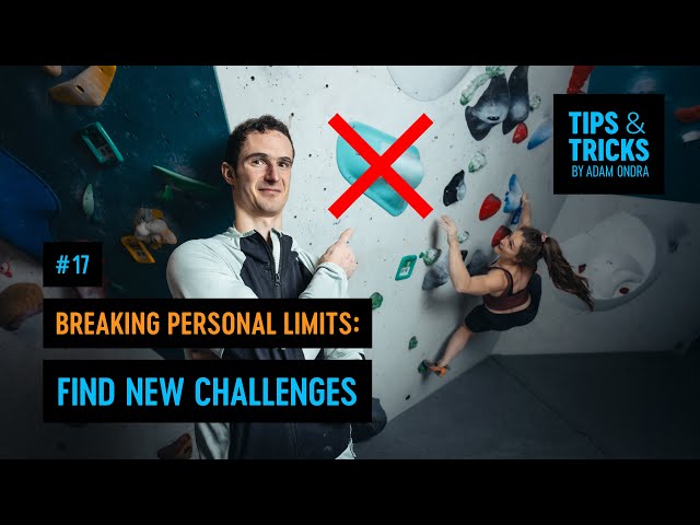 Breaking Personal Limits: Find New Climbing Challenges | ⚡ Tips & Tricks by Adam Ondra