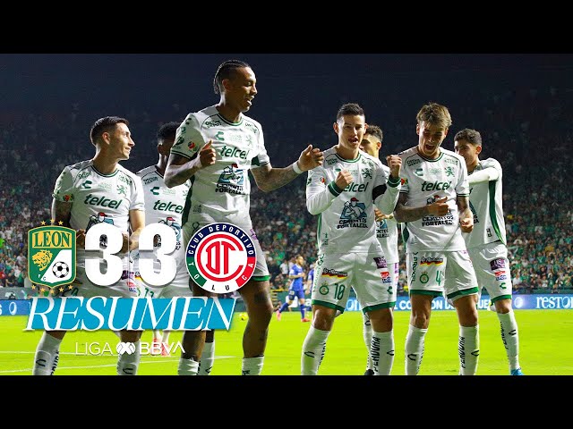 LEÓN 3-3 TOLUCA J6 | Partidazo en casa de la Fiera | Clausura 2025