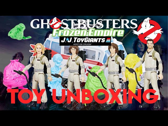 (Ghostbusters Frozen Empire) Action Figures Toy Unboxing