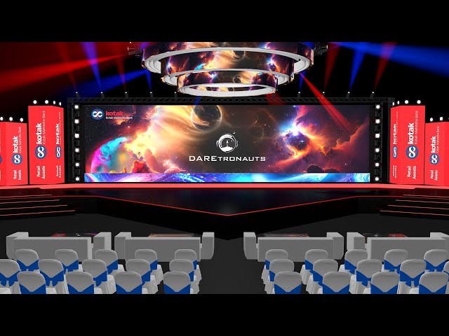 Stage Design For Kotak 360 Degree VR Concept 4K | Cinema 4D | After Effect