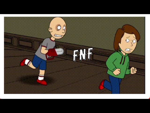 FNF: shucks | caillou (v1/Friday Night Funkin') فرايدي نايت فانكين🎤