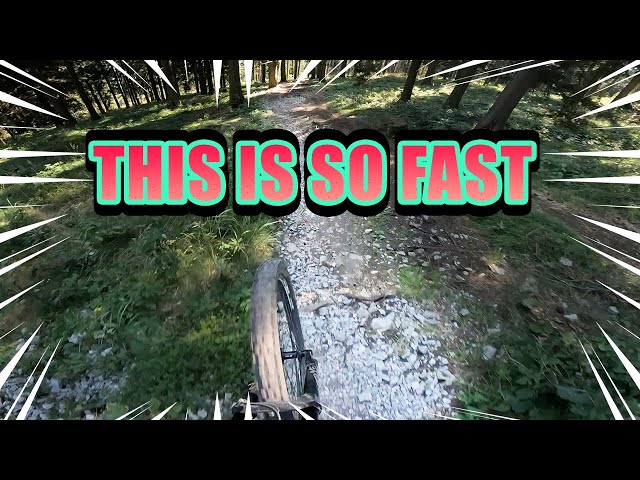 This downhill trail is AWESOME - Schockl Gibim Trail