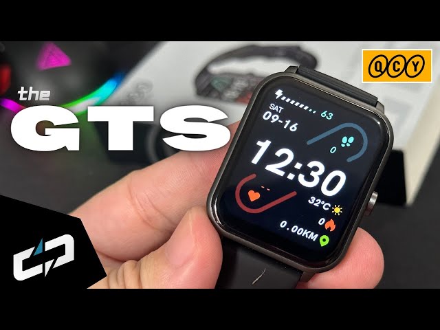 QCY GTS Smartwatch - When Affordable Meets Practicality