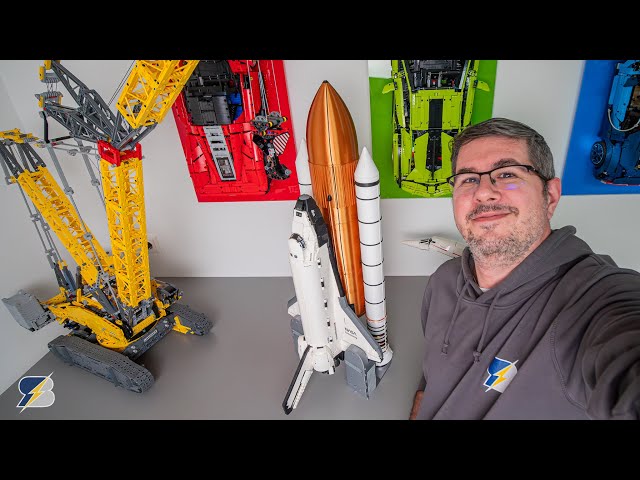 A massive 3d printed upgrade for the LEGO 10283 NASA Space Shuttle Discovery