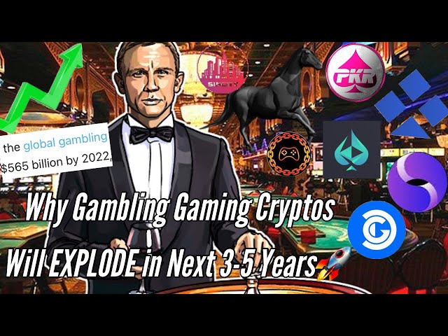 Why Gambling Gaming Cryptos Will 100x By 2025 | DeRace, Polker, Ridotto, Decentral Games & More