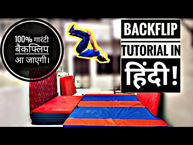 Learn Backflip (Backsolto) in 25 minutes Easy & Best Technique By Ashwin rajput (AForce dance crew)