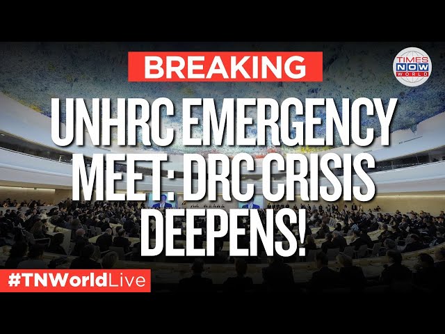 Live: UNHRC Convenes Emergency Session as Rwanda-Backed Rebels Advance in DRC| Congo Crisis| Africa