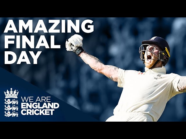 Headingley Final Day HIGHLIGHTS! | Incredible Ben Stokes Wins Match | The Ashes Day 4 2019