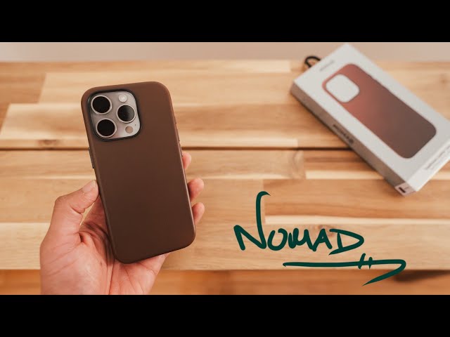 Nomad Traditional Leather Case: Best Leather Case for iPhone 16 pro?