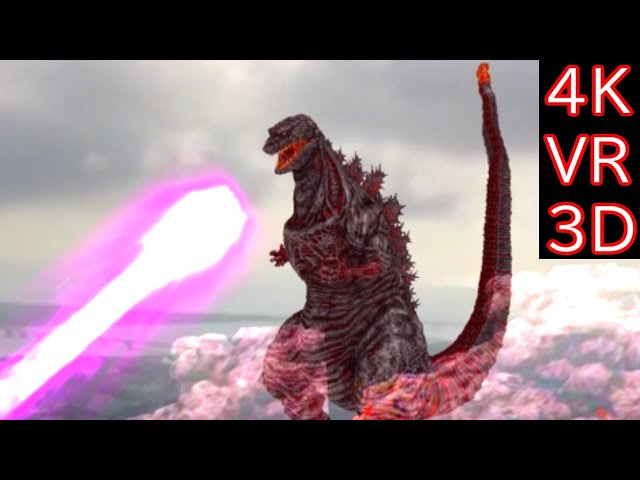 【VR180】Shin Godzilla in to Tokushima