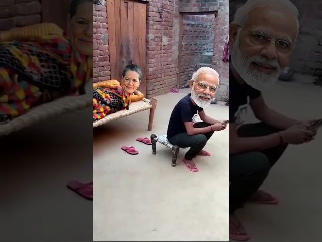 Modi ji ki hansi majak video #funny #viral #comedy #modi #trending #ytshorts #ykyashpal #shorts