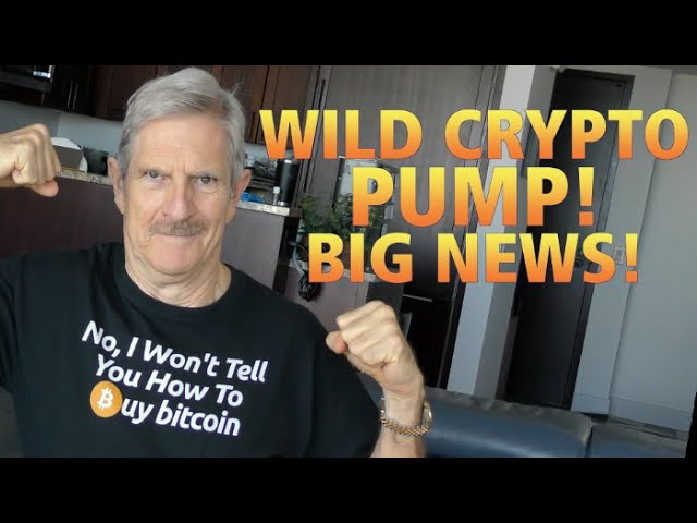 Wild Crypto PUMP! Big News!