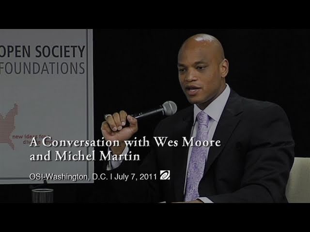 A Conversation with Wes Moore and Michel Martin