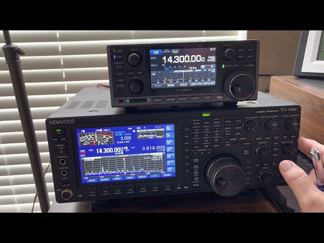 Kenwood TS-890 vs Icom 8600