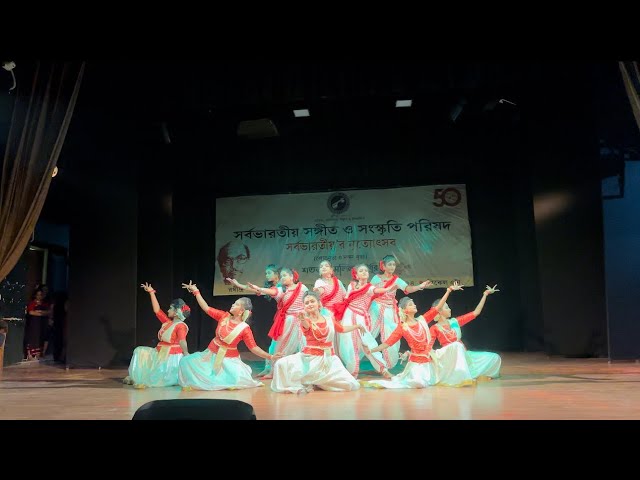 Oi Mohasindhur Opar Theke| Dhitang Dhitang|Sopno Michil |Live Dance Performance| GunjanNrityanjali