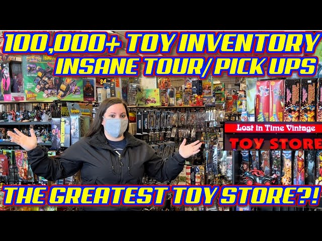 My Trip to Lost In Time Vintage Toy Store! The Greatest Toy Store Ever? INSANE TOY INVENTORY! TOUR!