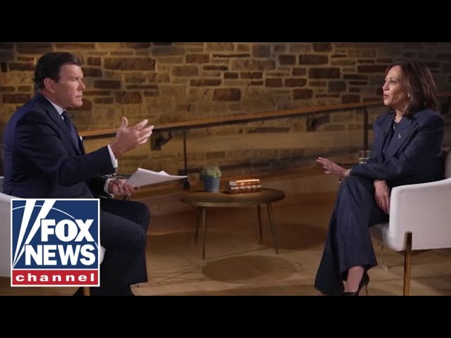 HIGHLIGHTS: The must-see Kamala Harris-Bret Baier interview