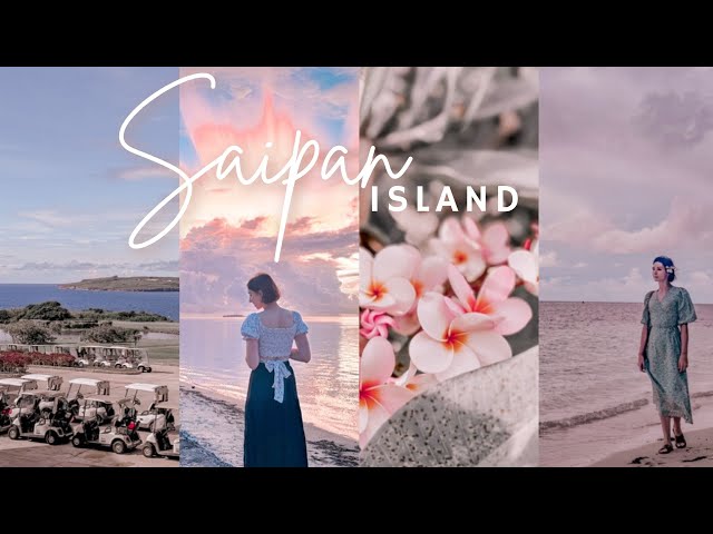 SAIPAN, USA TRAVEL VLOG | golf, cave diving, beautiful sunsets and American foods🤿🌴