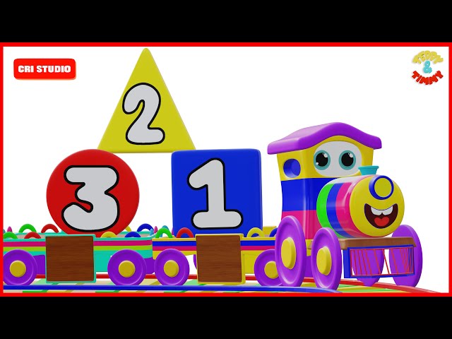 123 go | Shapes for Kids | Numbers | Toddler Learning Video | 1234 | Preschool | Square | Circle