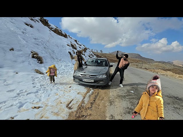 "Snowy Mountain and Hope: Finding Leila and Zahra"❤️❤️👨‍👩‍👦👨‍👩‍👦