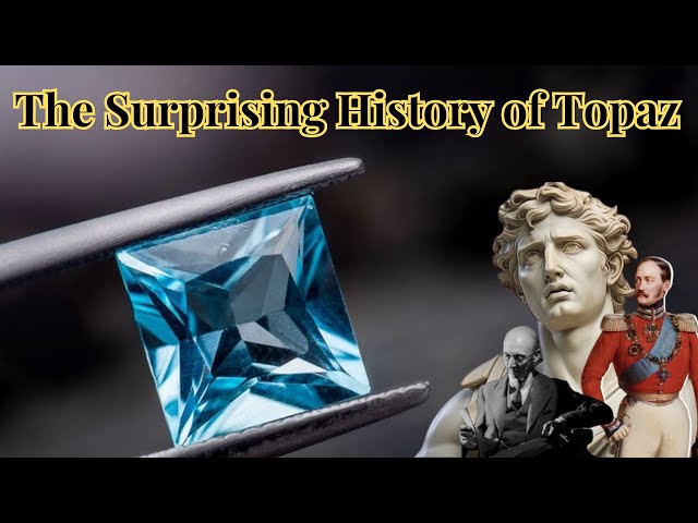 The Surprising History of Topaz: A Gem of Royalty #minerals #history #gems #crystals #birthstone