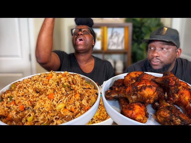 He Tried to Get me Fired, but God| DIRTY RICE| CHICKEN| MUKBANG EATING SHOW!