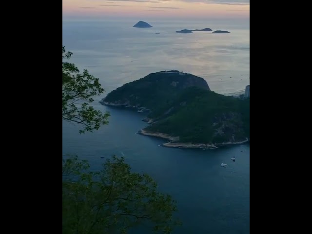 Famous Sugarloaf Mountain in Rio De Janeiro Cable Car #SHORTS