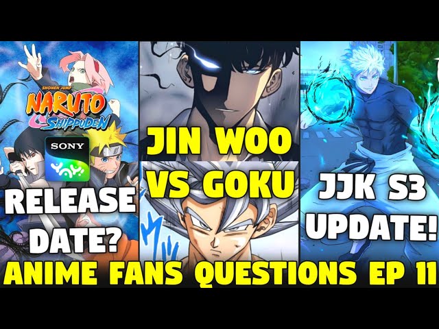 Naruto Shippuden Hindi Dub Release Date? | Jin Woo vs Goku | JJK S3 & 86 S2 | Sam Boy