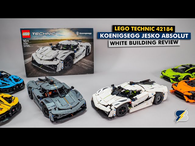 LEGO Technic 42184 Koenigsegg Jesko Absolut white review & comparison