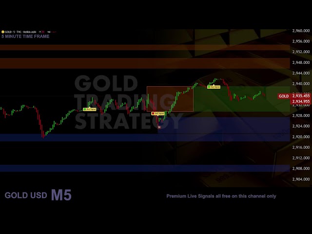 🟡 LIVE GOLD TRADING CHART ( M5 ) #gold  #xau