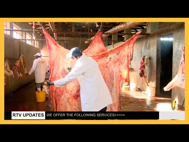 Kirinyaga trained butchers on hides and skins handling