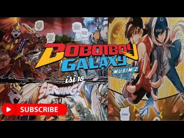 komik boboiboy galaxy musim 2 isu 18 || sehangat bara sedingin salju || mation komik