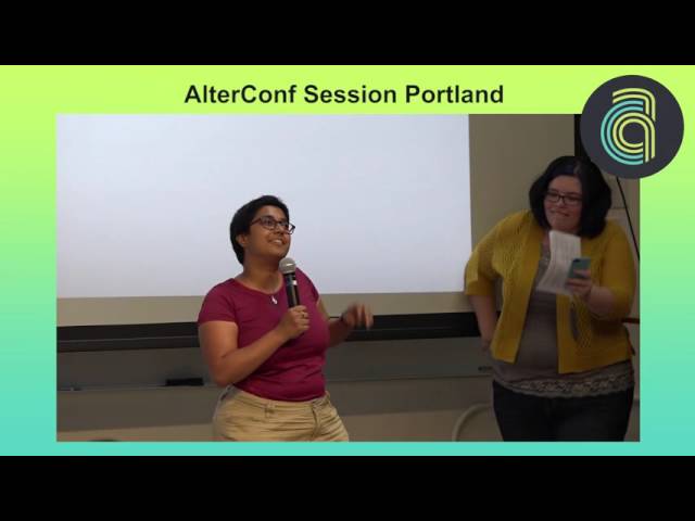 AlterConf Portland 2015 -  Stand-Up Comedy that Doesn't Hurt by Sumana Harihareswara