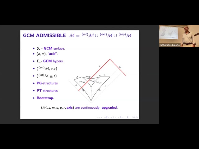 Columbia Lectures on the Stability of Kerr (Lecture 3)