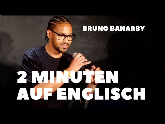 Bruno Banarby in LONDON.. Stand-Up auf Englisch 😅