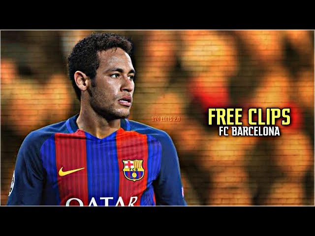 Neymar JR. ● FC BARCELONA FREE CLIPS / NO WATERMARK ● FREE TO USE ● HD 1080