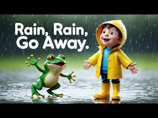 Rain Rain Go Away | Animal Version | Newborn Baby Songs & Nursery Rhymes