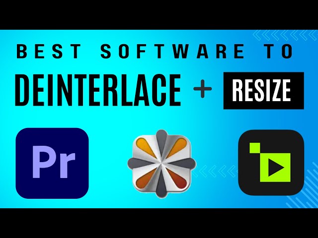 Deinterlace and upscale with Hybrid, Premiere, and Topaz: which is best?