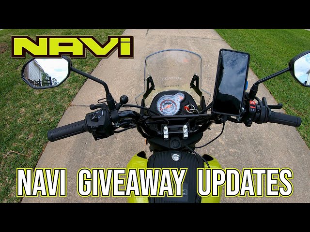 VLOG: 2022 Honda Navi Commute // Navi Giveaway Updates!