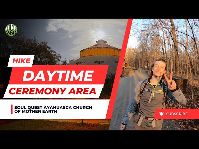 Soul Quest Ayahuasca Church of Mother Earth - Daytime Ceremony Area (360° VR Video)