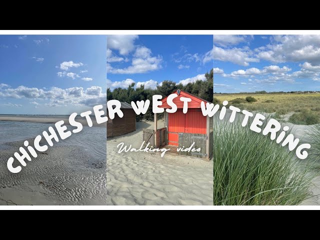 British Beach Walk Chichester West Wittering 4K