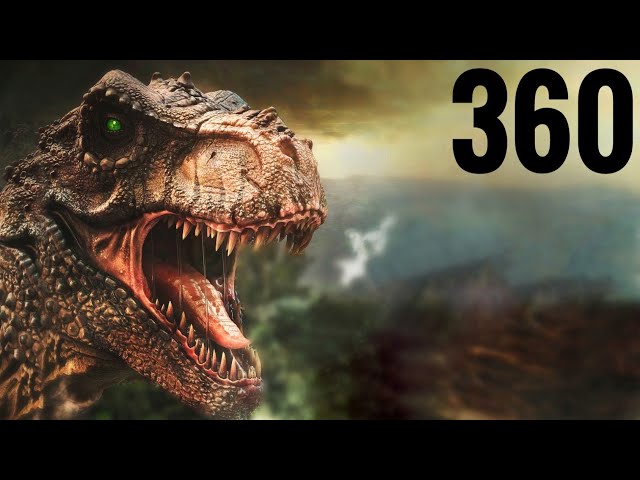 VR 360 Dinosaur Shooter POV Experience Jurassic Park