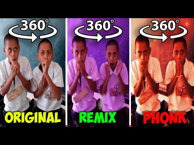 360° VR Beatbox Boys Original vs Phonk vs Remix