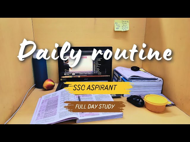 SSC STUDY VLOG📚|| SSC CGL TARGET 2024 || Full day study 📝plans || CGL2024📍#studyvlog #aspirant #ssc